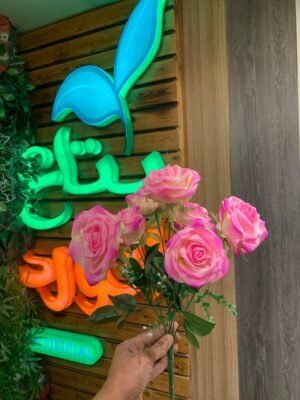 مجموعة قطيفة ٧ وردة